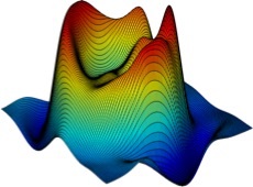 3-D mesh plot showing the total IR absorbance (1800 – 1000 cm-1) collected from a dried human pooled serum drop (ca. 1000 µm in diameter) acquired using a single frame from the Spero™ Infrared Microscope with a low magnification objective (FOV = 2 mm × 2 mm, 4X magnification, numerical aperture (NA) = 0.15, pixel size = 4.25 µm, spatial resolution = ca. 25 µm at ? = 5.5 µm). 3-D mesh plot showing the total IR absorbance (1800 – 1000 cm-1) collected from a dried human pooled serum drop (ca. 1000 µm in diameter) acquired using a single frame from the Spero™ Infrared Microscope with a low magnification objective (FOV = 2 mm × 2 mm, 4X magnification, numerical aperture (NA) = 0.15, pixel size = 4.25 µm, spatial resolution = ca. 25 µm at ? = 5.5 µm).