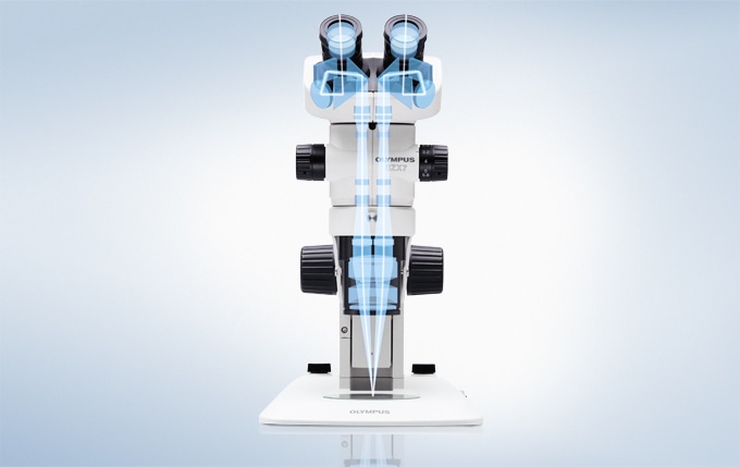 Galilean Optical System Diagram