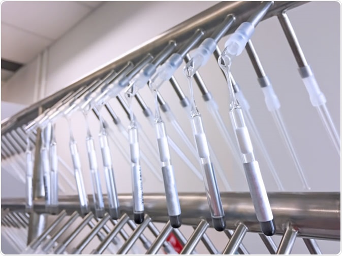 Preservation of microorganisms by lyophilization or freeze-drying. Image Credit: Kallayanee Naloka / Shutterstock