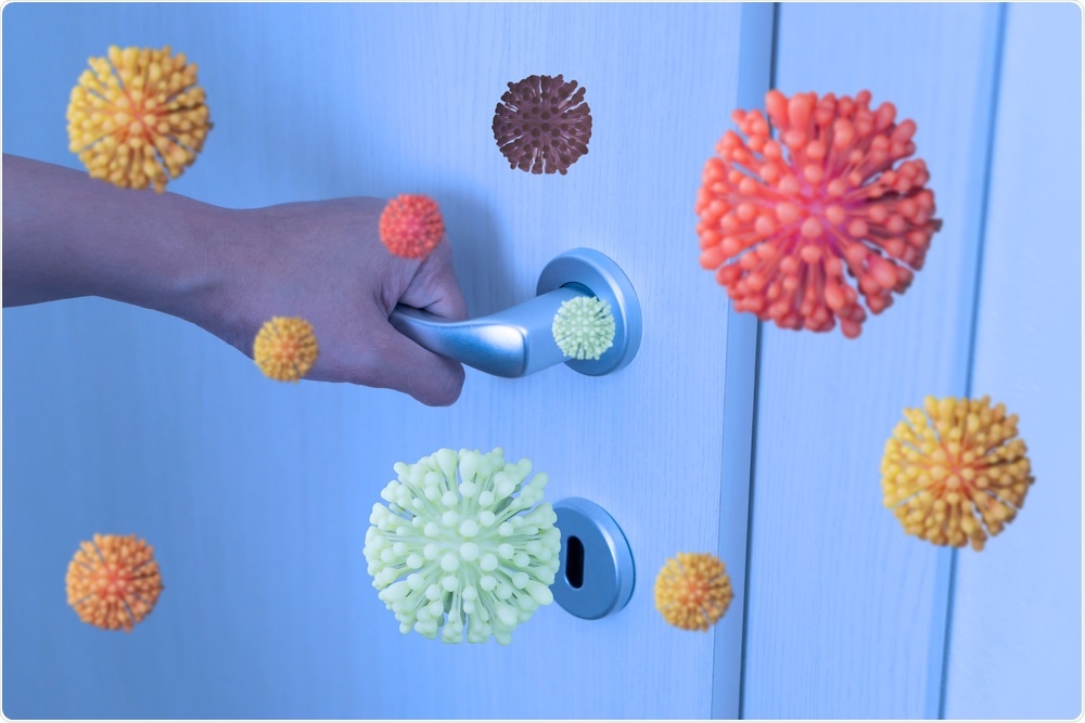 Contaminated Door Handle Contaminated Door Handle