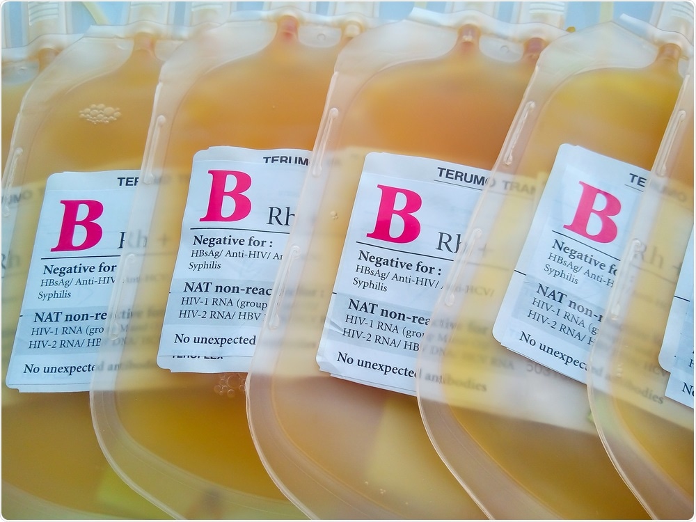 Safety Update: COVID-19 Convalescent Plasma in 20,000 Hospitalized Patients. Image Credit: Witsanukorn Oya / Shutterstock