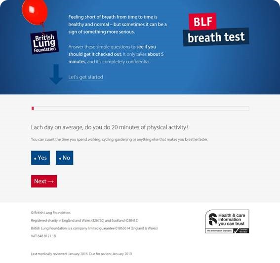 © British Lung Foundation