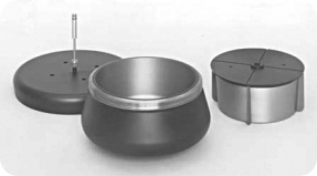 CF-32 Ti continuous flow rotor and core.