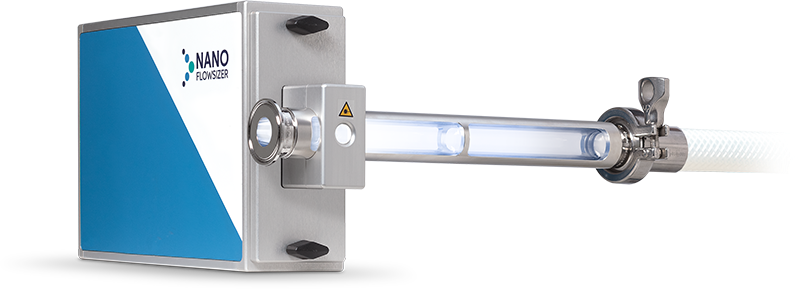 NanoFlowSizer, an important process analytical technology (PAT) tool used to provide online particle size data.