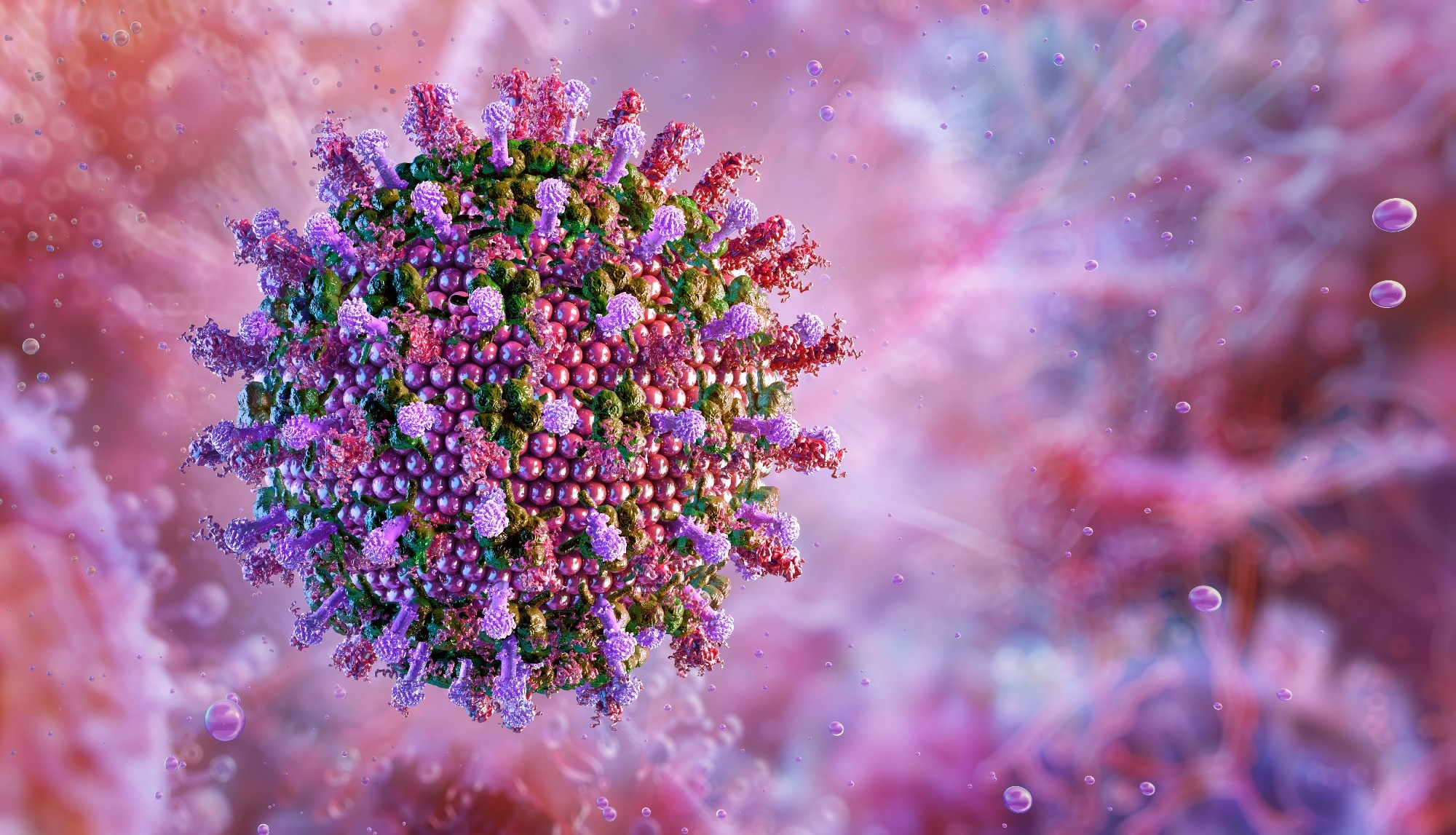 Hendra virus (HeV)​​​​​​. Image Credit: Corona Borealis Studio / Shutterstock.com
