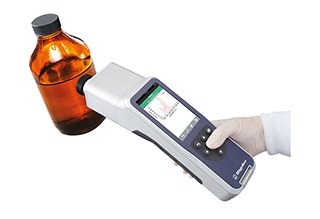Progeny handheld Raman analyzer for raw material ID