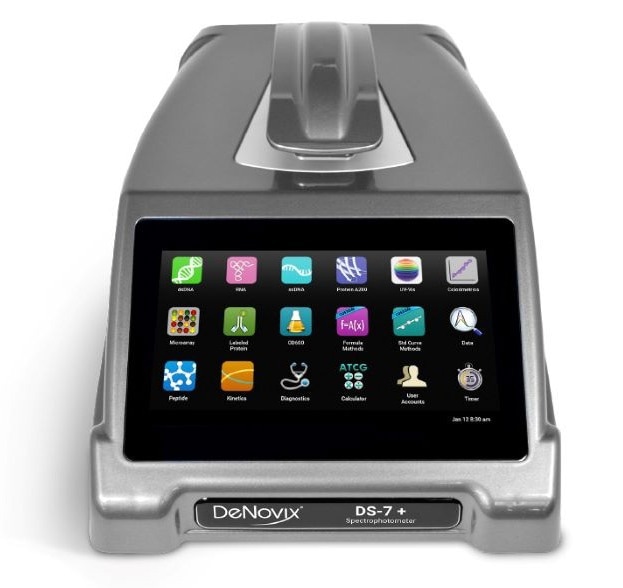 Accurate DNA quantification with the DS-7 Spectrophotometer