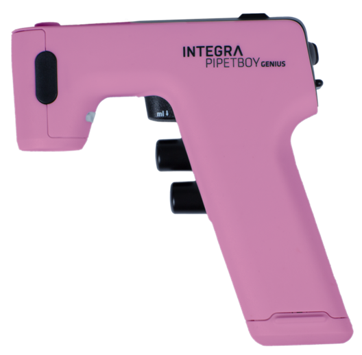 Dispense serological pipet volumes repeatedly with the PIPETBOY GENIUS