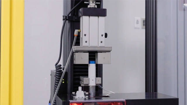 Autoinjector testing system for pharmaceutical applications