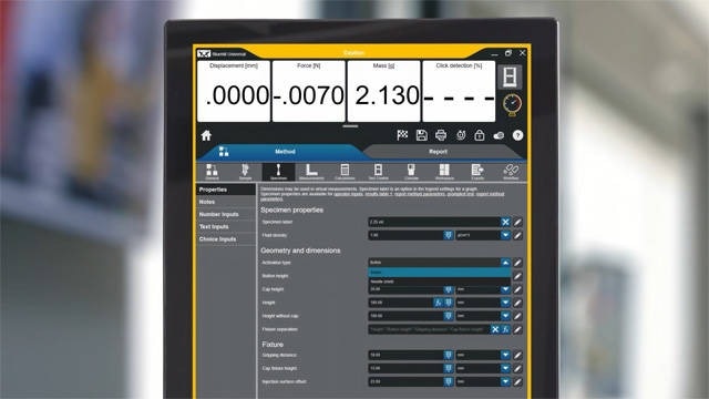 Autoinjector testing system for pharmaceutical applications