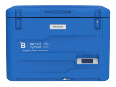 MRB3000SDD solar-powered blood bank refrigerator for off-grid storage
