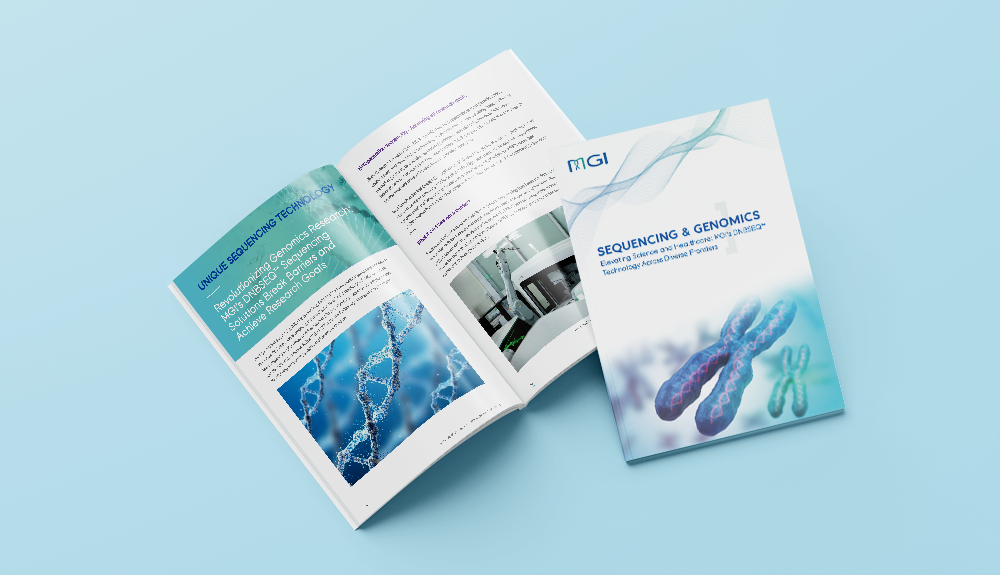 MGI Genetics and Genomics eBook Pages and Cover