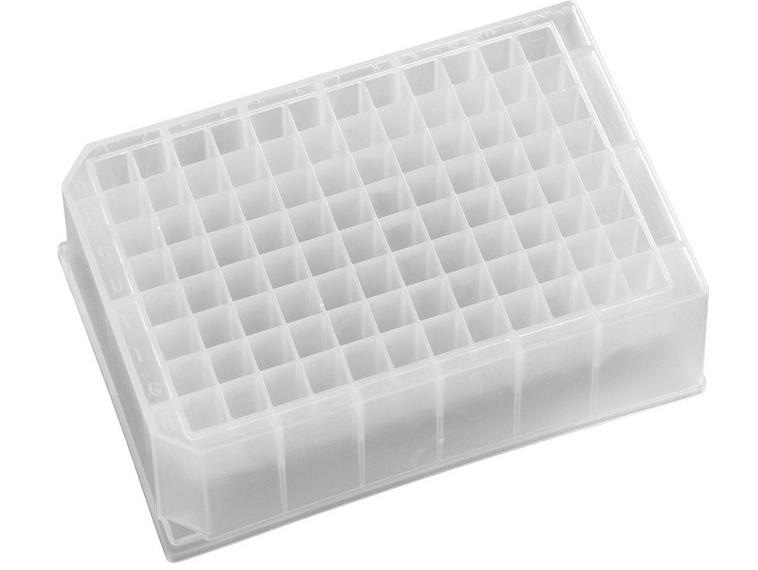 Round bottom storage microplate offers maximum sample recovery