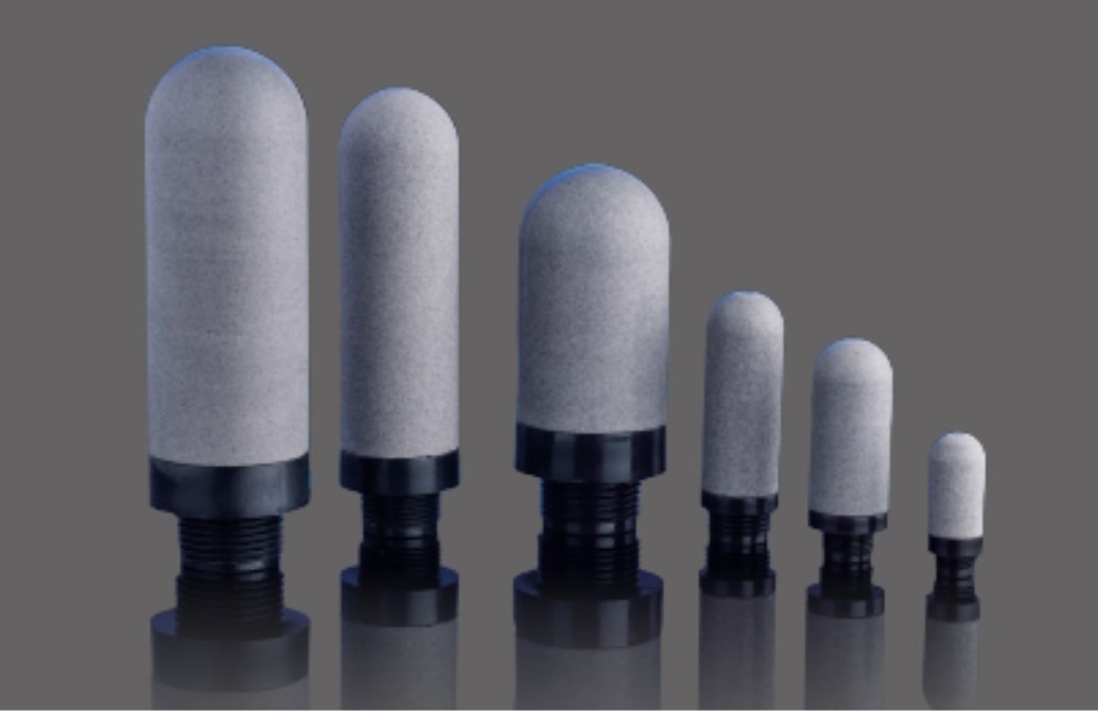 Instant noise reduction for pneumatic equipment