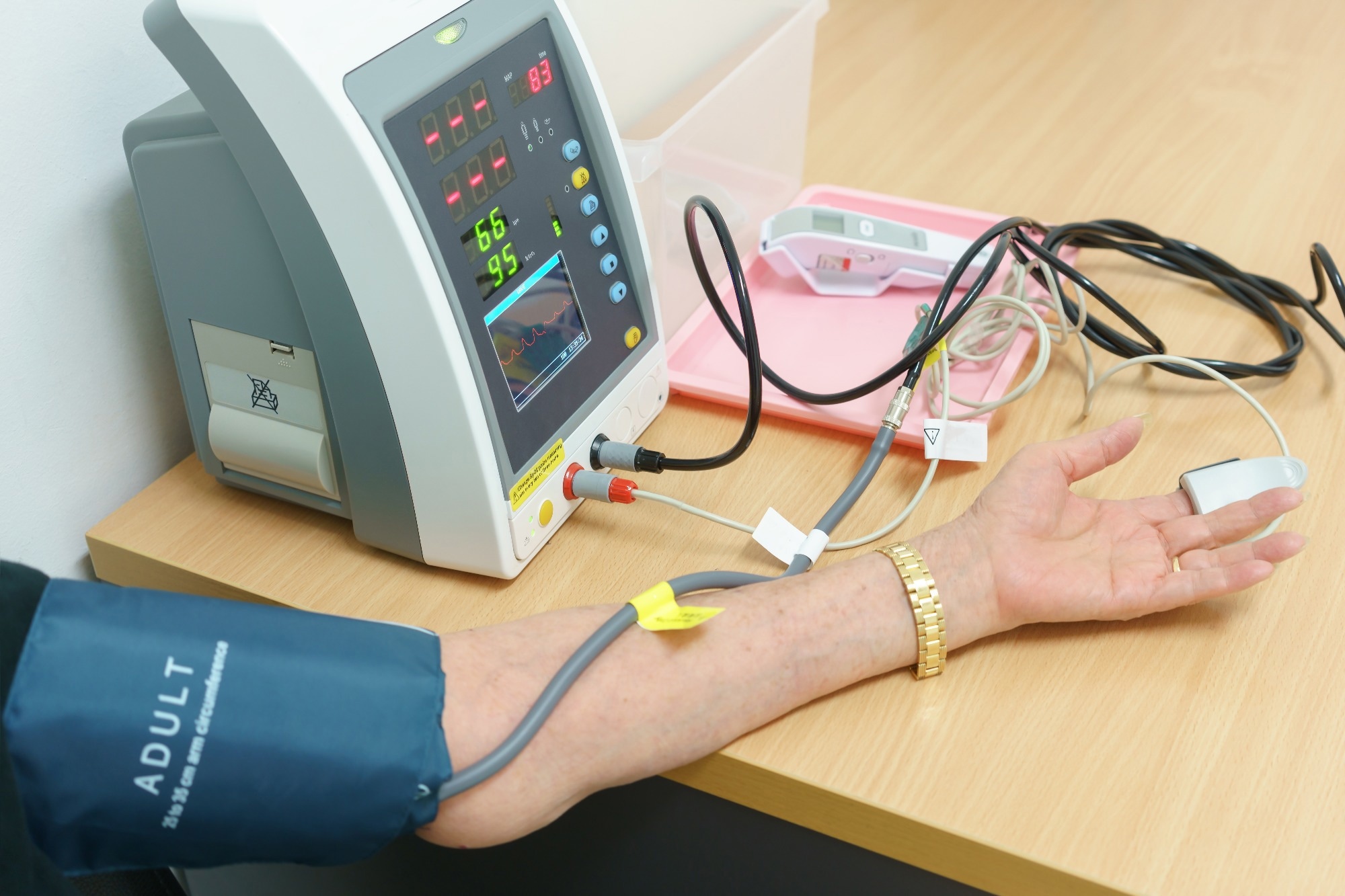 Arm Position and Blood Pressure Readings - The ARMS Crossover Randomized Clinical Trial. Image Credit: PK289 / Shutterstock