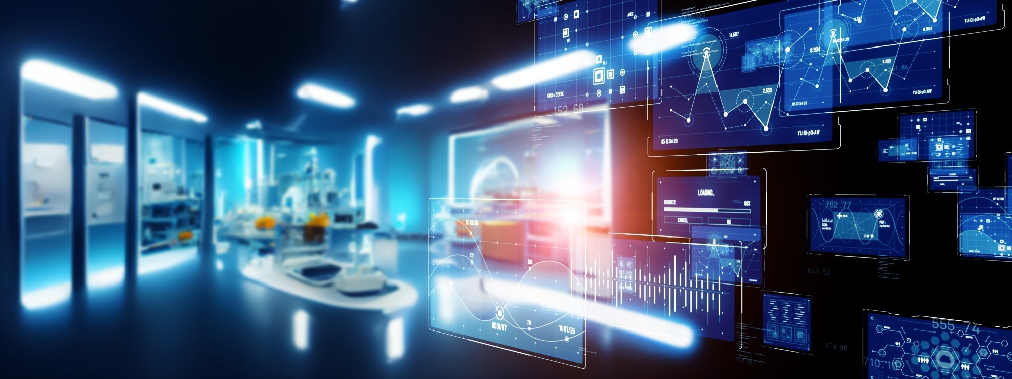 a creative representation of lab automation