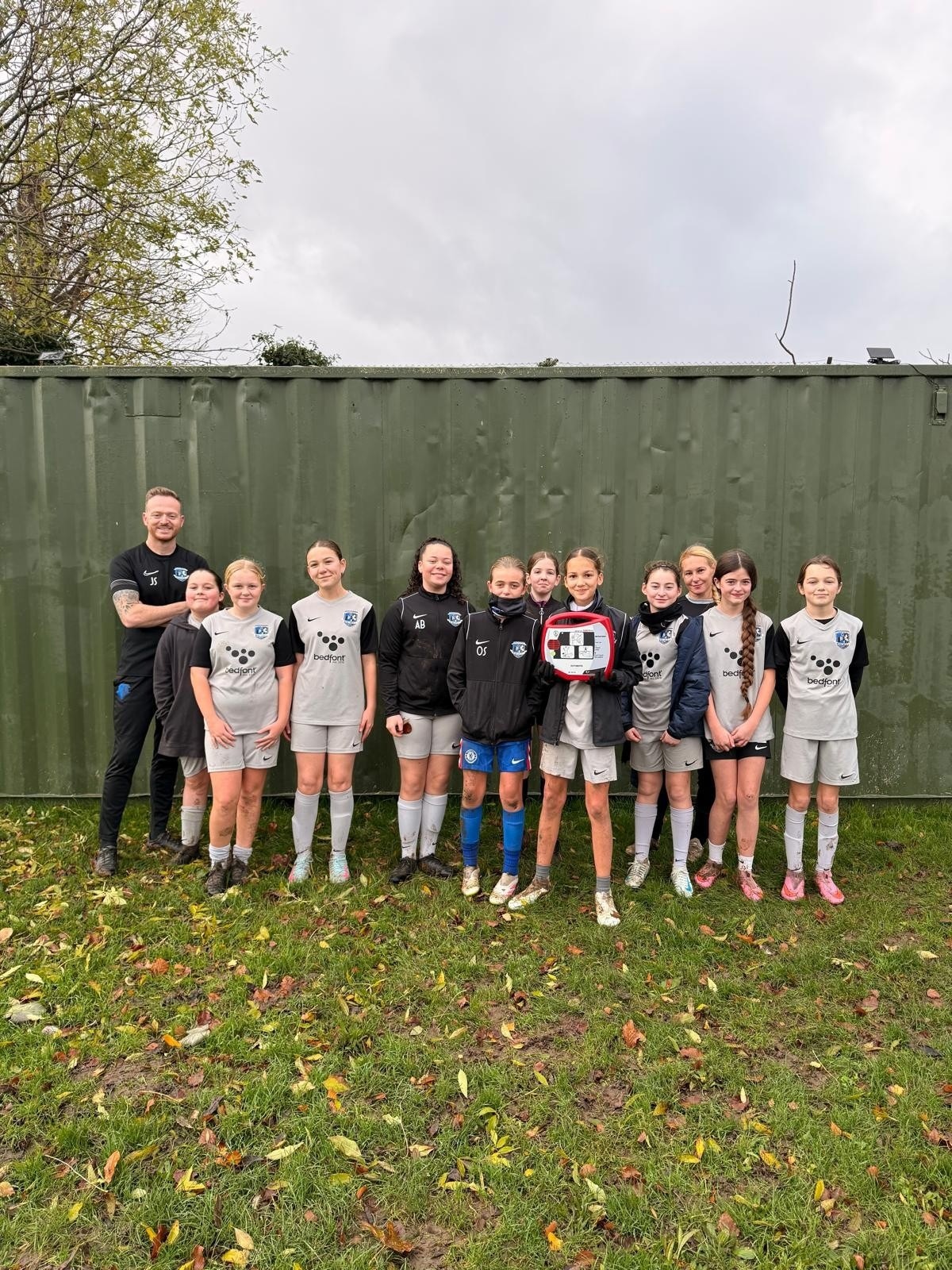 Life-saving Christmas present arrives early at Medway United FC Life-saving Christmas present arrives early at Medway United FC