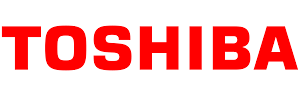 Toshiba logo.