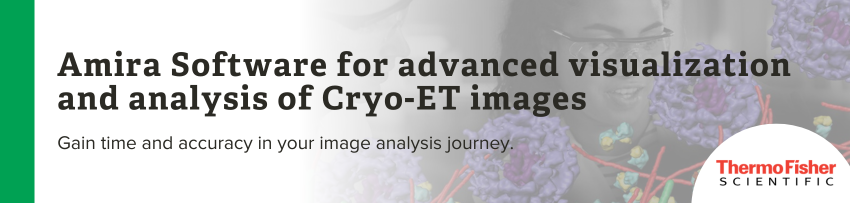 Amira Software for advanced visualization and analysis of Cryo-ET images